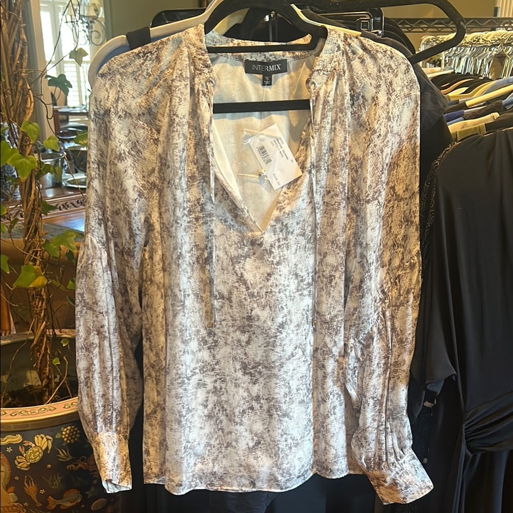 Intermix Jeanine Multi-Color Printed Top